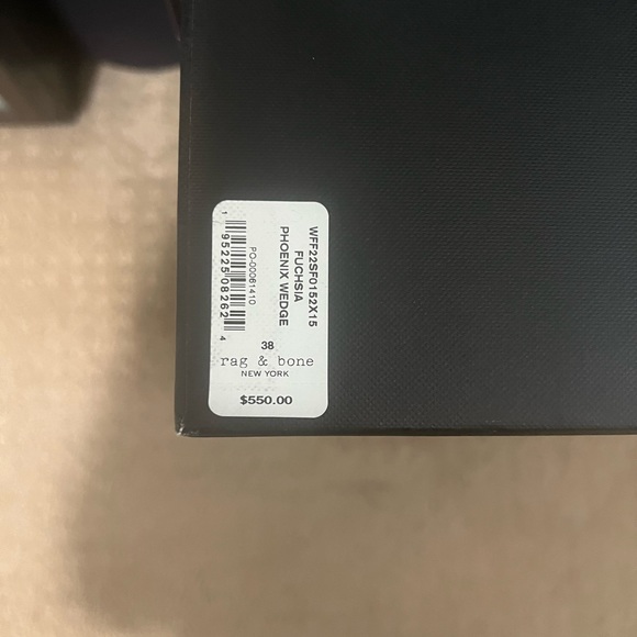 Rag & Bone Phoenix Wedge Boot - Fuchsia - 38 - Picture 7 of 9